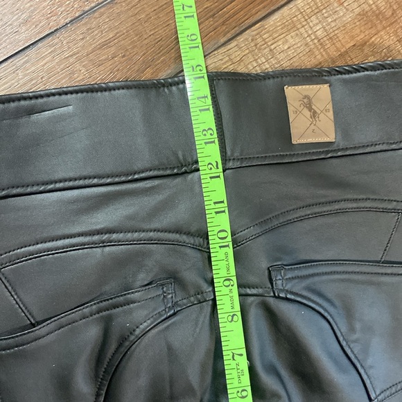 Horze Victoria Faux Leather Breeches Size 28 - Picture 5 of 10